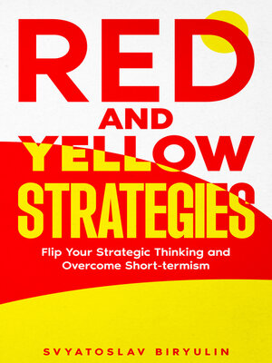 cover image of Red and Yellow Strategy